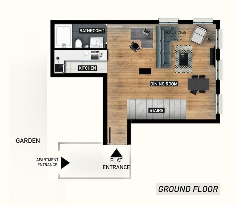 Stylish Triplex In The Heart Of *